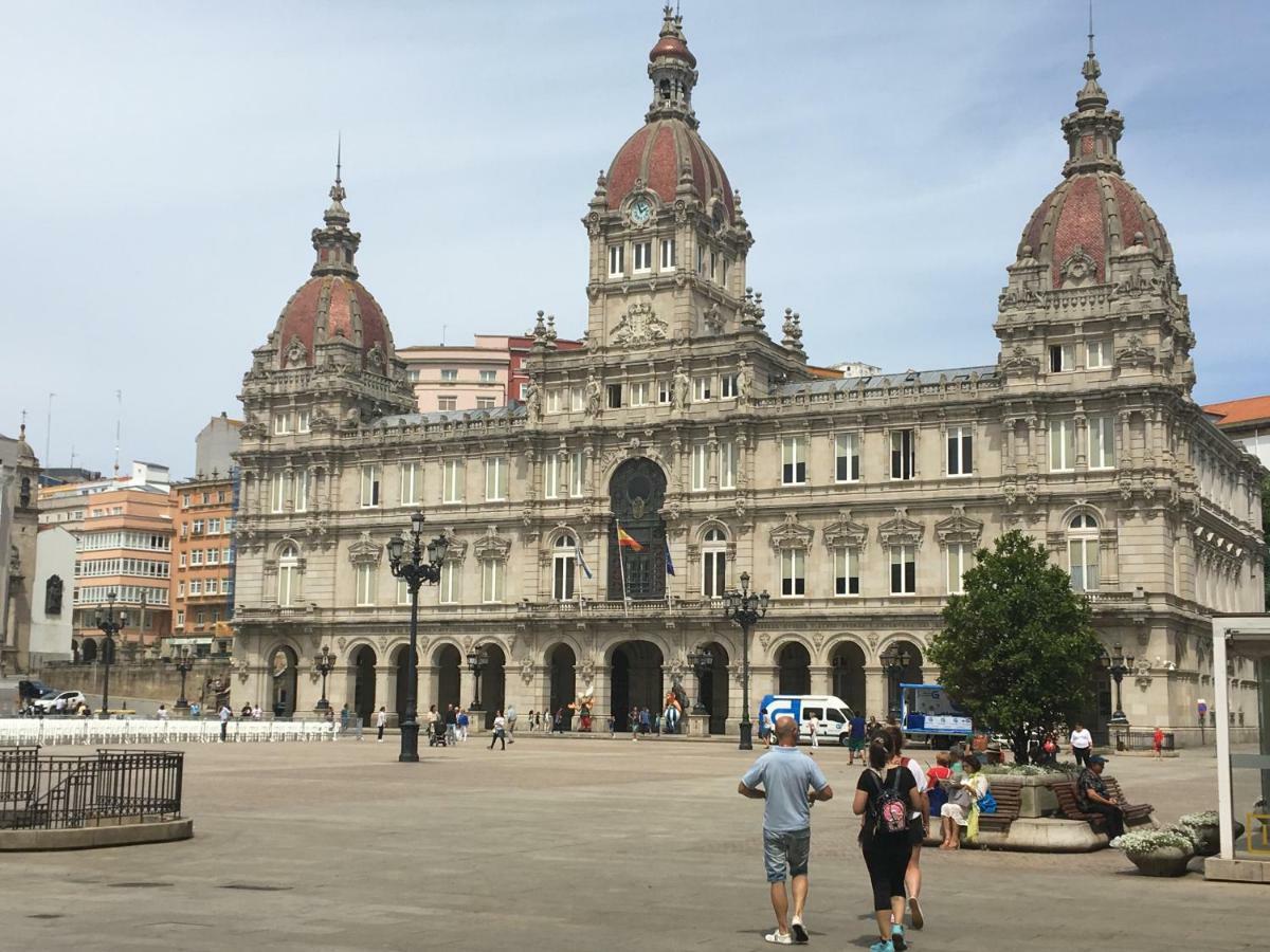 Precioso Apartamento Nuevo En El Centro De A Coruna! Exterior foto